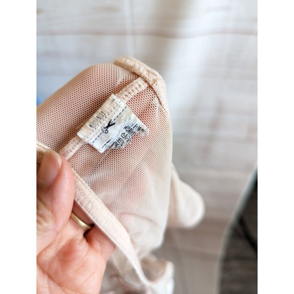 Forever 21 Bra Womens Size Small S Sheer Bralette Lace Sexy Floral Nude - Picture 6 of 6